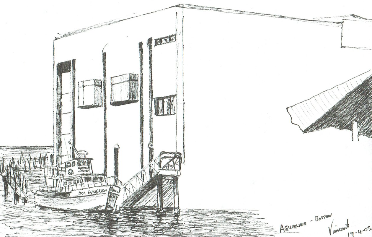 Acquario di Boston da Vincent Alexander Booth