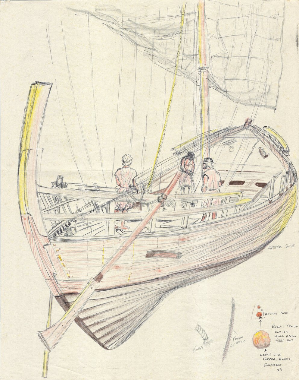 Nave greca da Vincent Alexander Booth