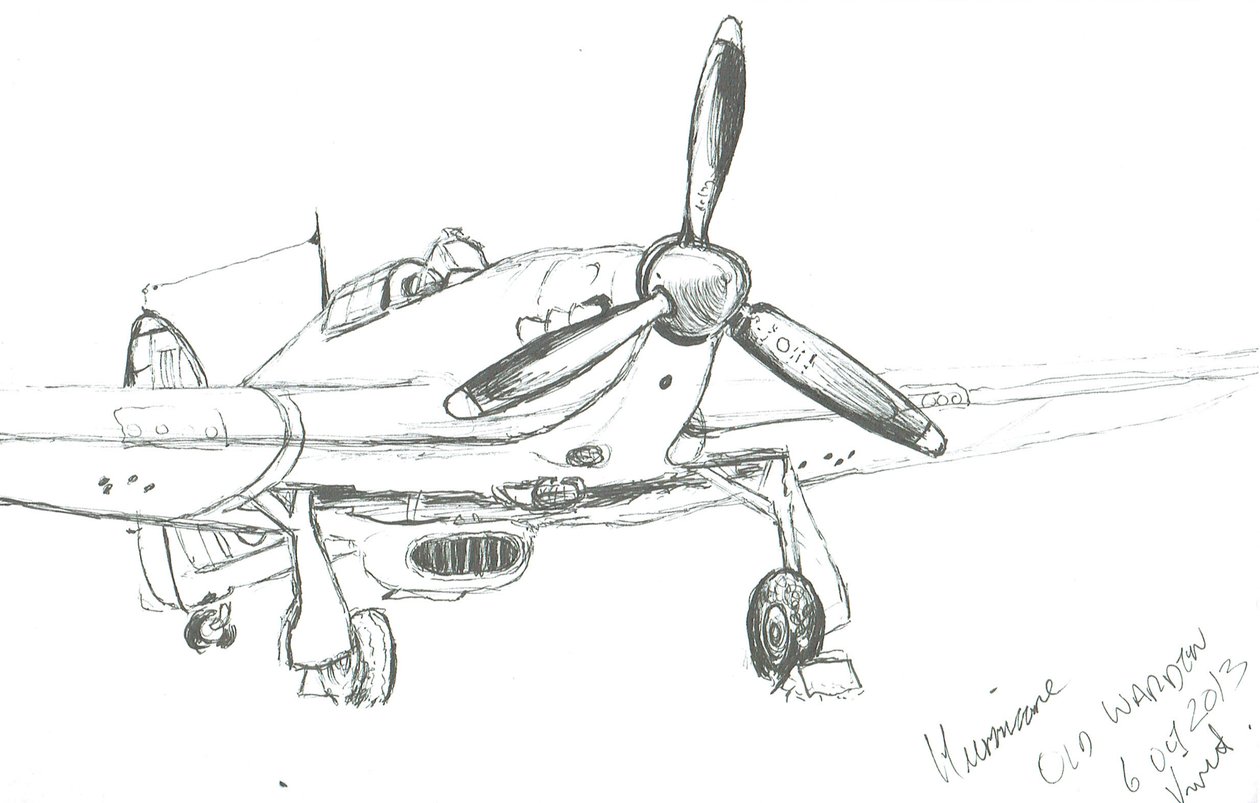 Hawker Hurricane da Vincent Alexander Booth