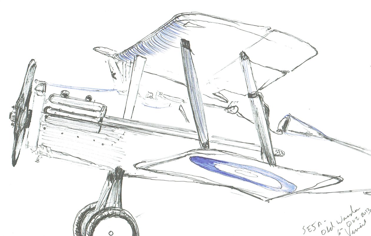 SE5-A a Old Warden, 2013 da Vincent Alexander Booth