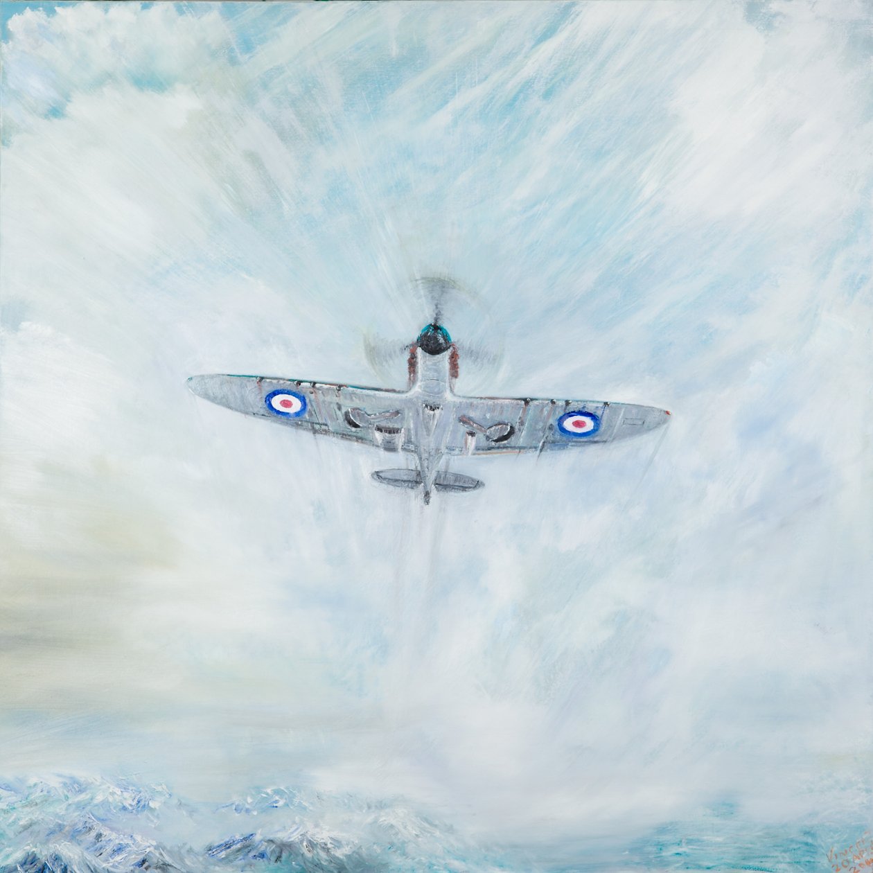 Spitfire Asso di Spade da Vincent Alexander Booth