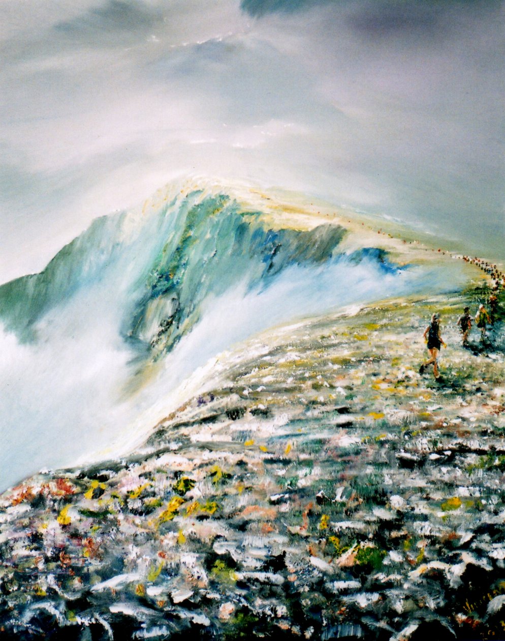 Corsa estiva su Helvellyn da Vincent Alexander Booth