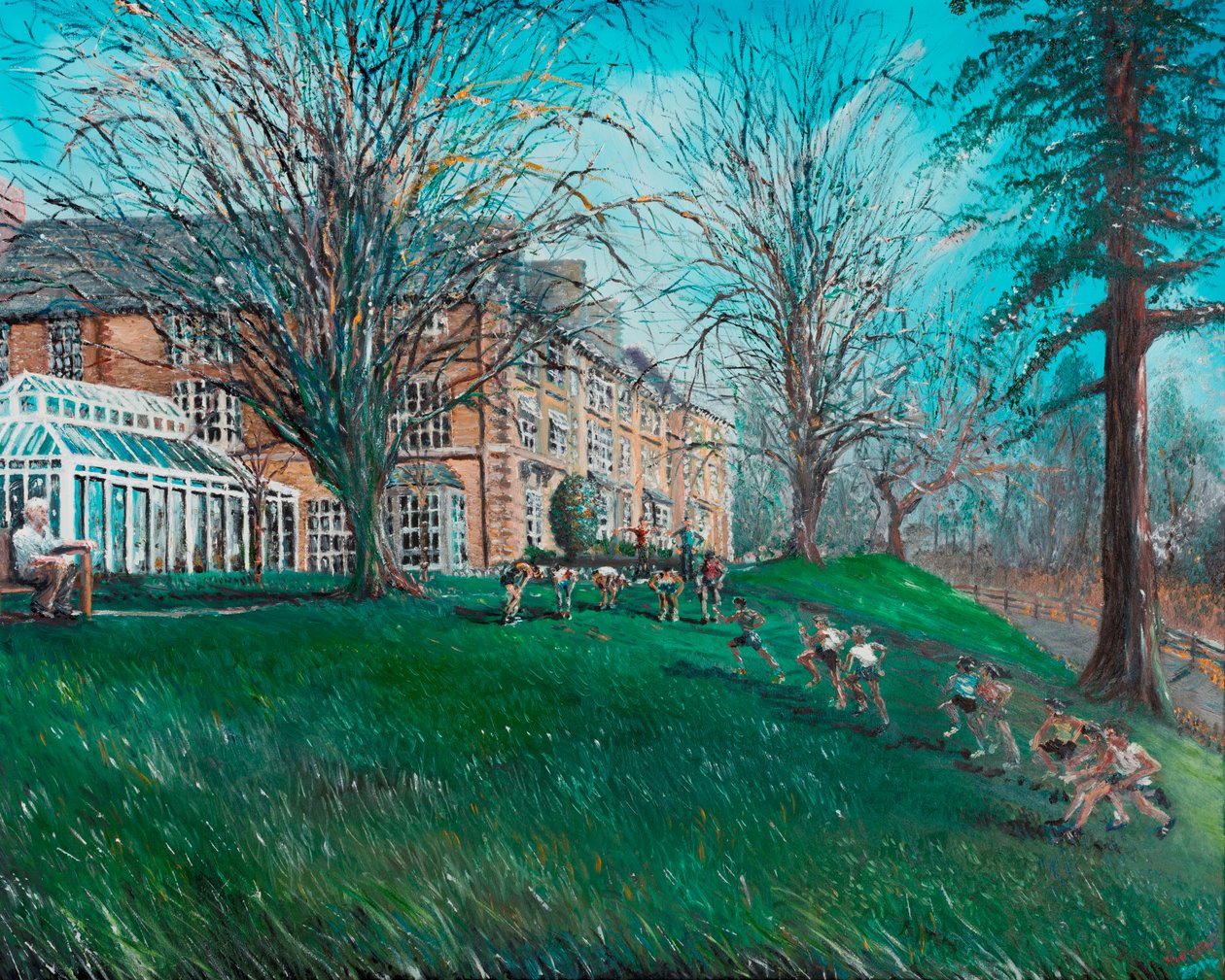 Allenamento al Gilsland Spa Hotel, 2014 da Vincent Alexander Booth