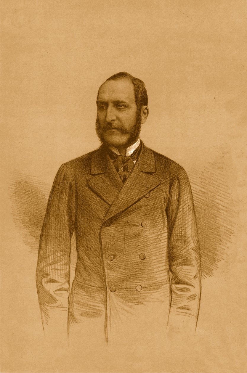 Colonnello Kingscote C.B.M.P., 1879 da Vincent Brooks Day and Son