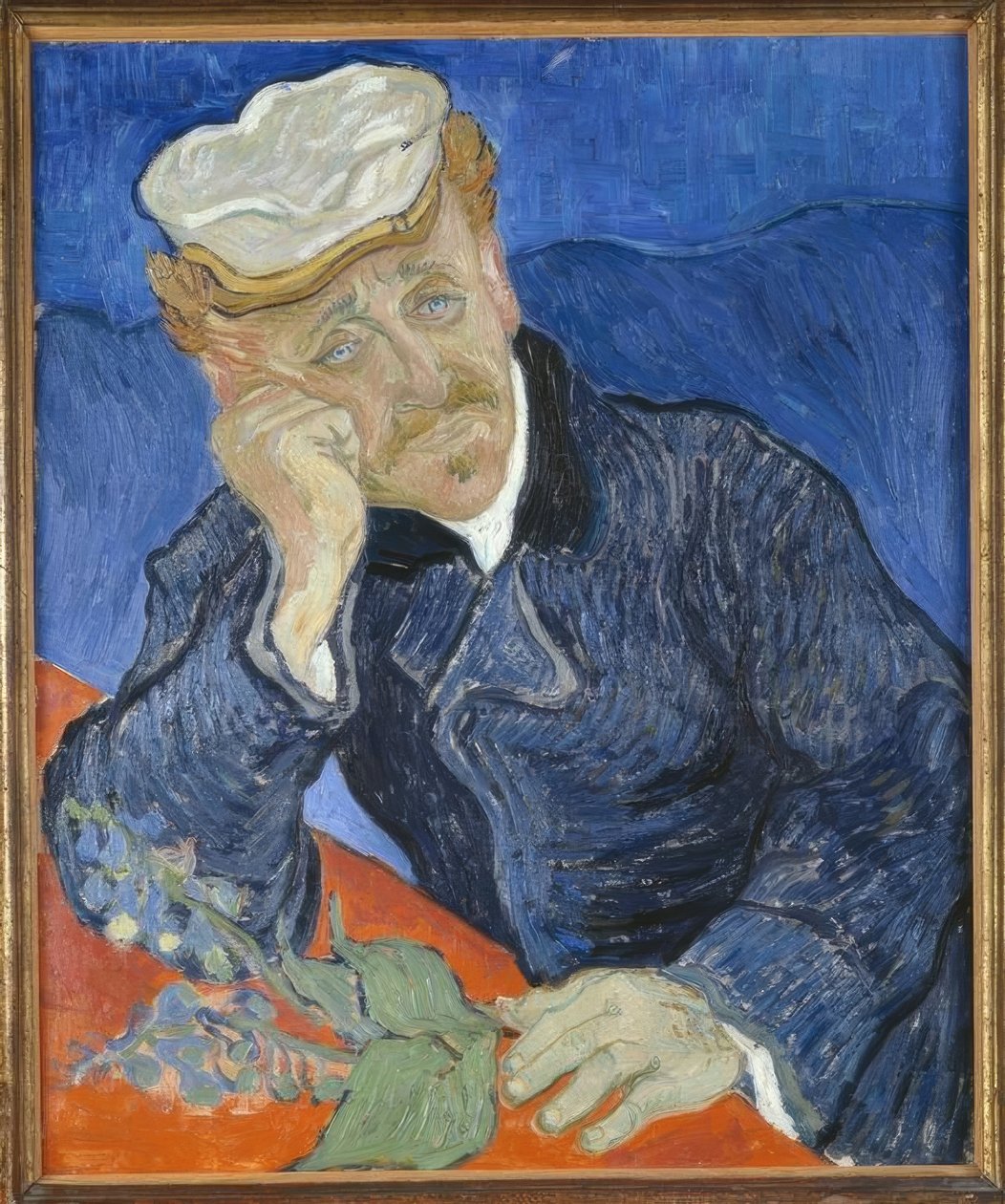 Ritratto del dottor Gachet con ramo di digitale da Vincent van Gogh