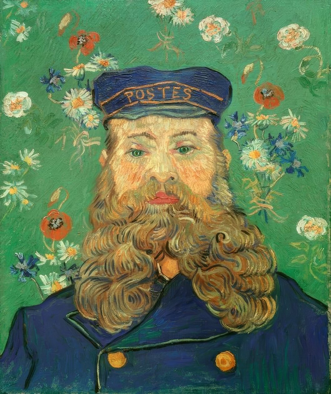 Ritratto di Joseph Roulin da Vincent van Gogh