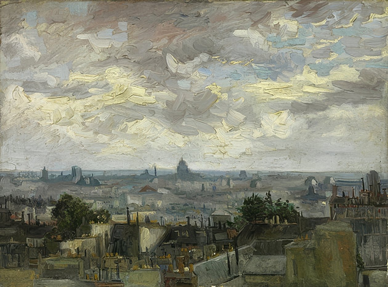 Veduta di Parigi, 1886 da Vincent van Gogh