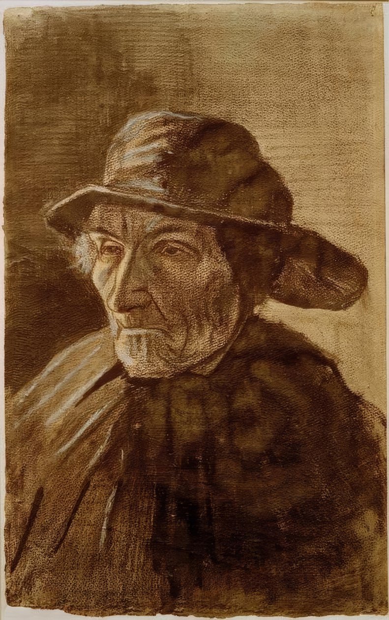 Pescatore con cappello sudoccidentale da Vincent van Gogh