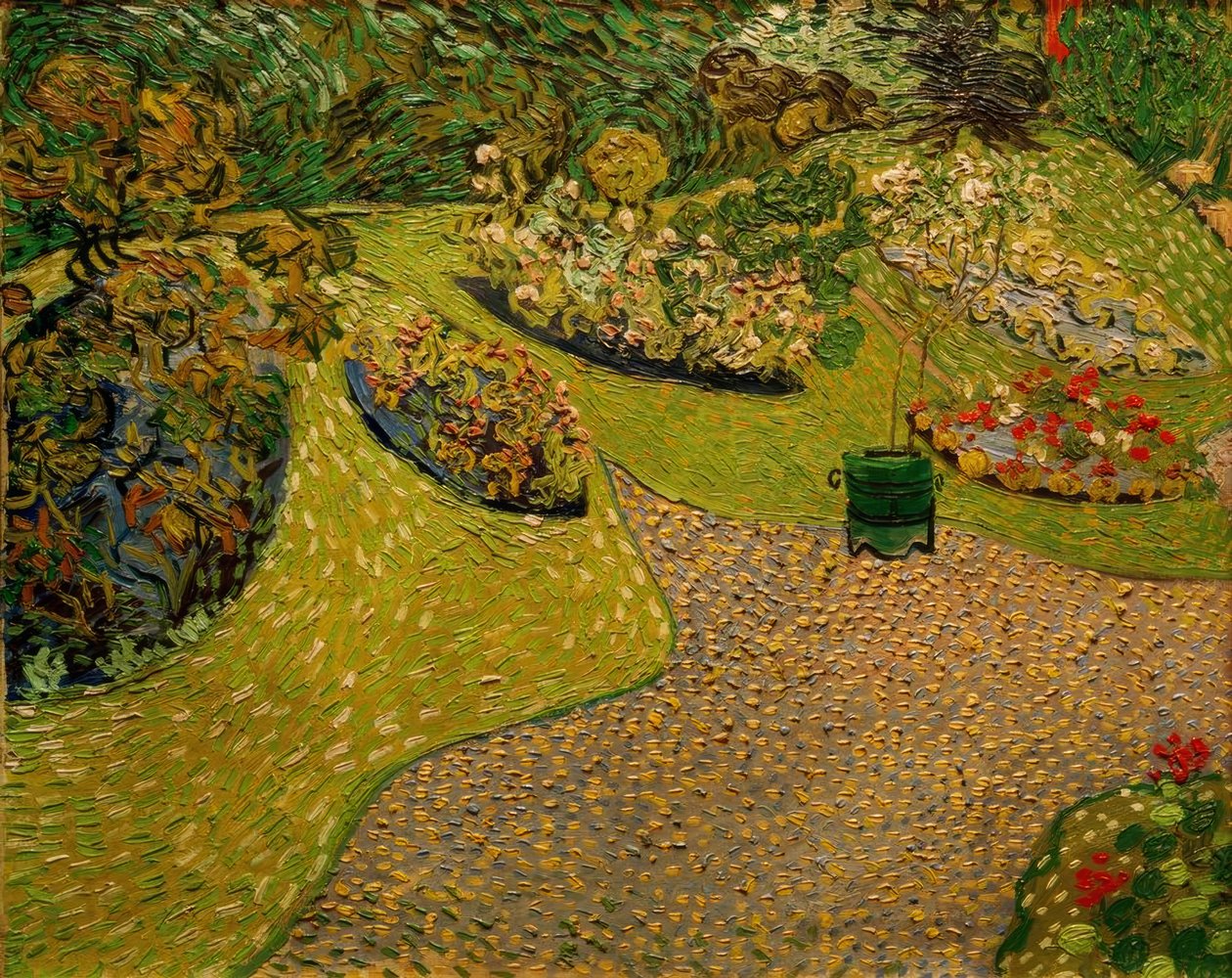 Giardino ad Auvers da Vincent van Gogh