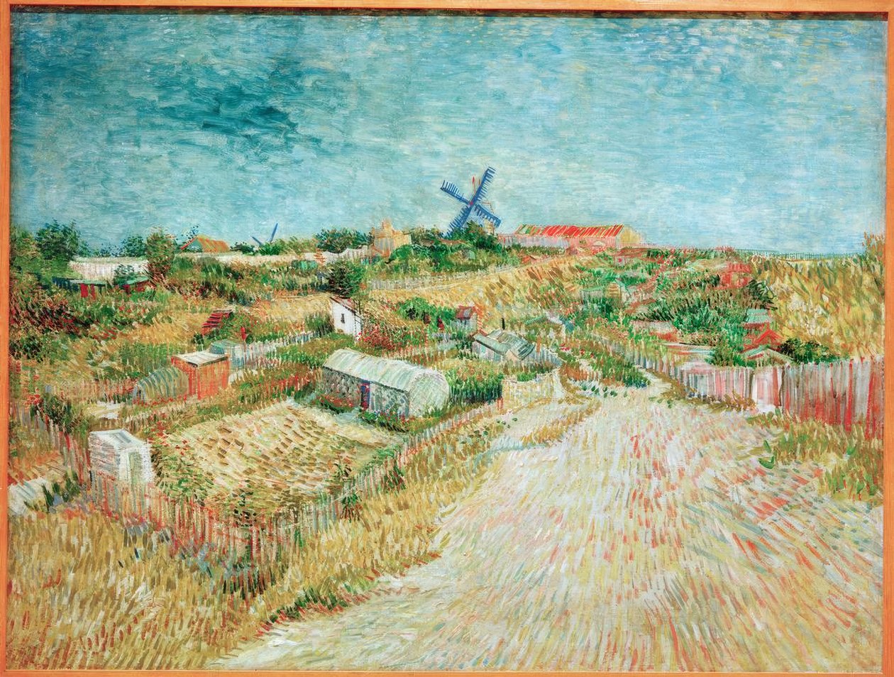 Orti alla Butte Montmartre da Vincent van Gogh