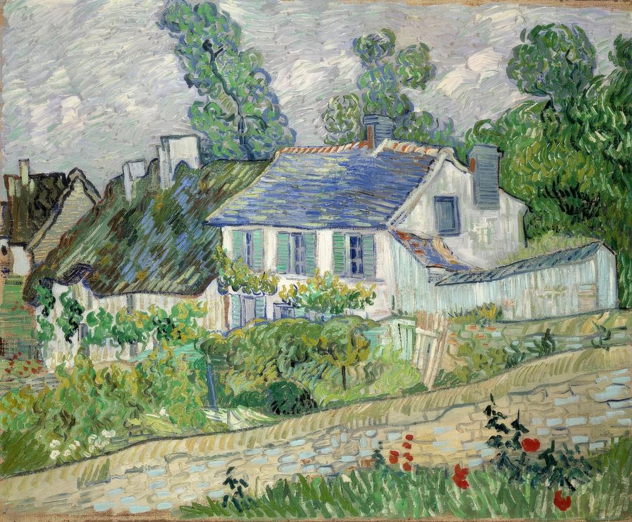 Case ad Auvers da Vincent van Gogh