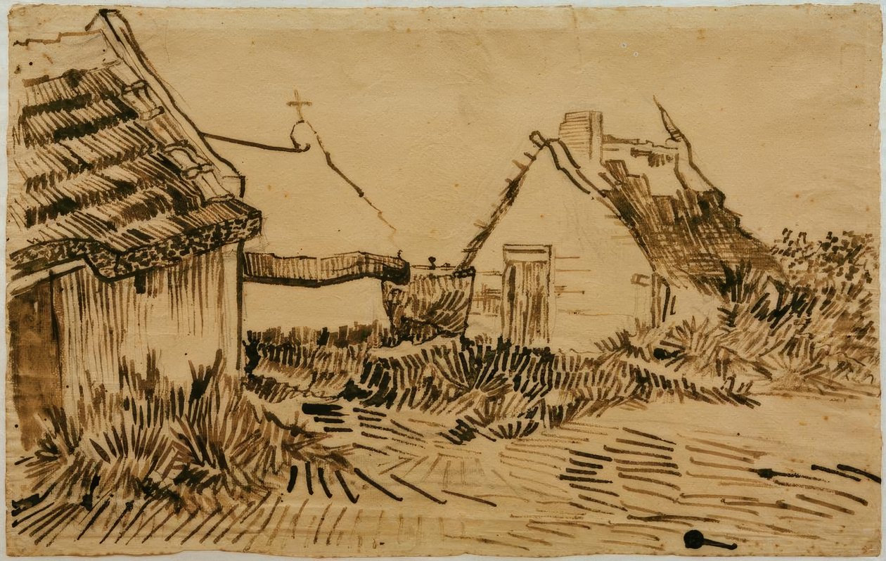 Case a Les Saintes-Maries-de-la-Mer da Vincent van Gogh