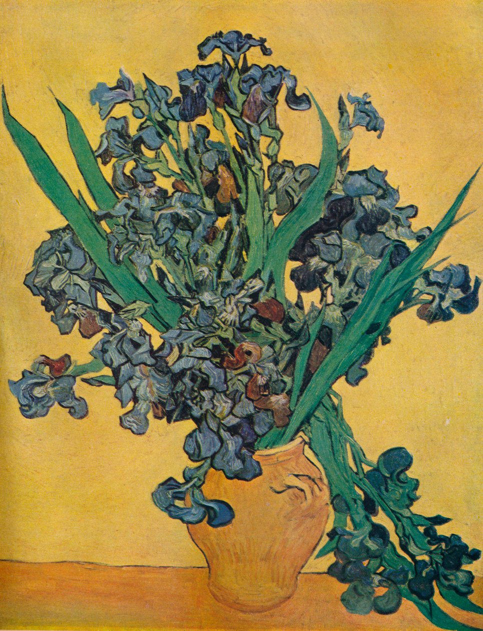 Natura Morta: Iris, 1890 da Vincent van Gogh