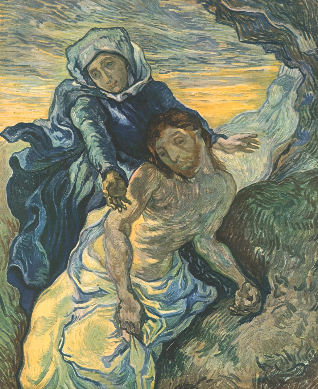 Pietà dopo Delacroix, settembre 1889, 1947 da Vincent van Gogh