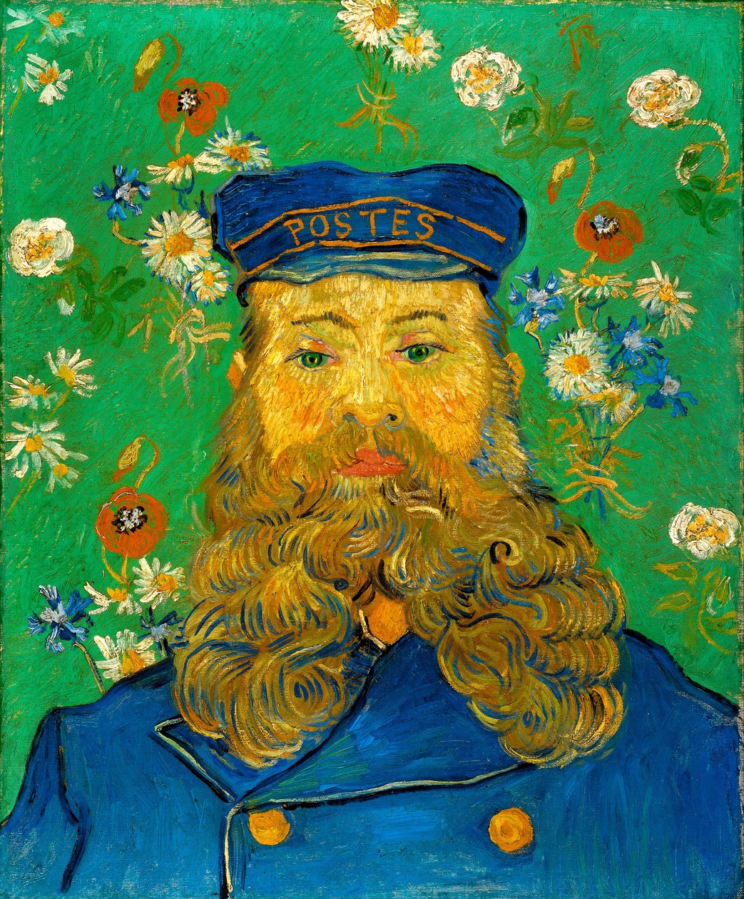 Ritratto di Joseph Roulin da Vincent van Gogh