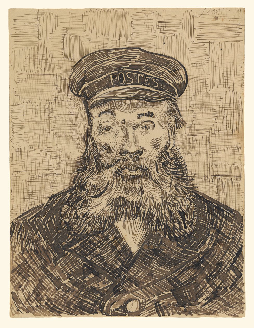 Ritratto di Joseph Roulin da Vincent van Gogh