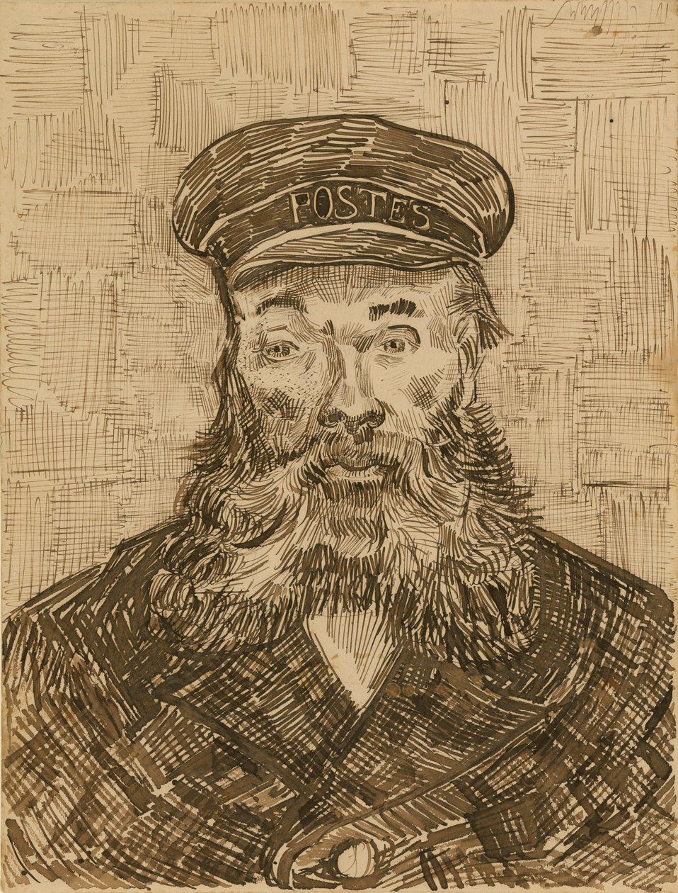 Ritratto di Joseph Roulin da Vincent van Gogh