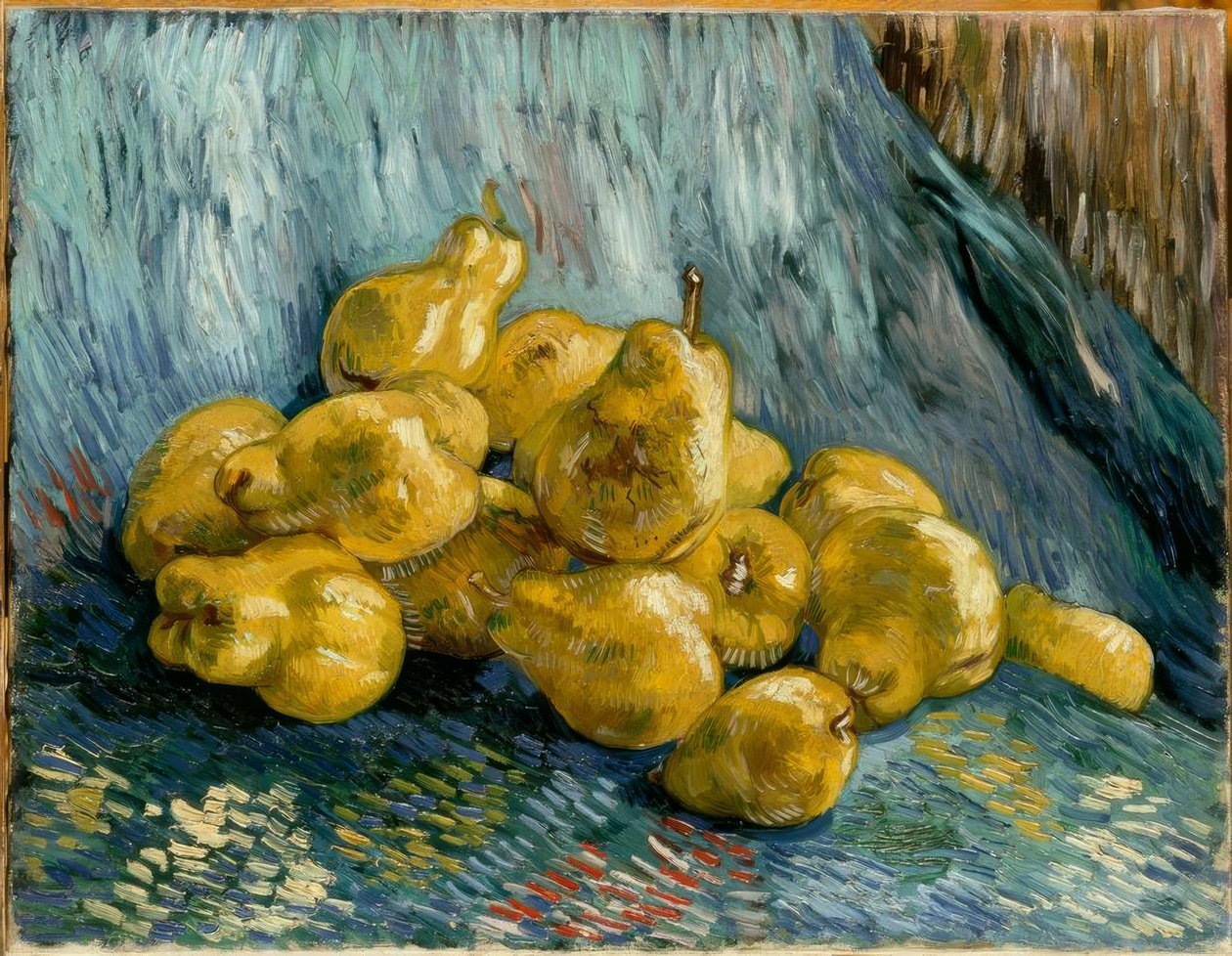Natura morta con mele cotogne da Vincent van Gogh