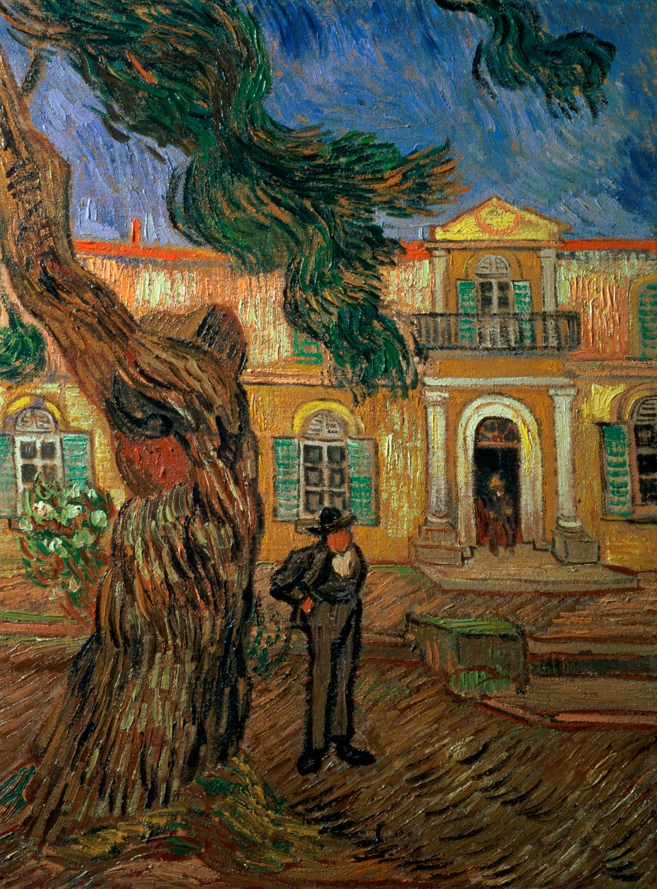 Ospedale di San Paolo, Saint-Rémy, 1889 da Vincent van Gogh