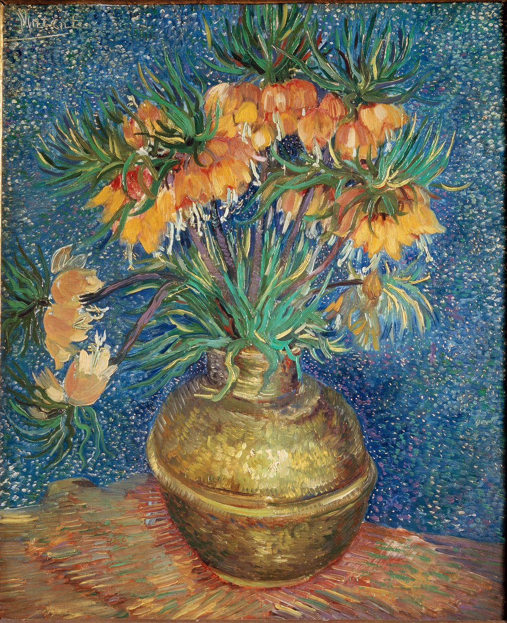 Natura morta di fritillarie da Vincent van Gogh