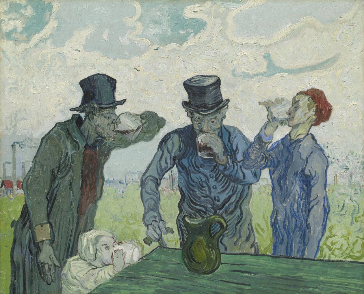 I Bevitori, 1890 da Vincent van Gogh