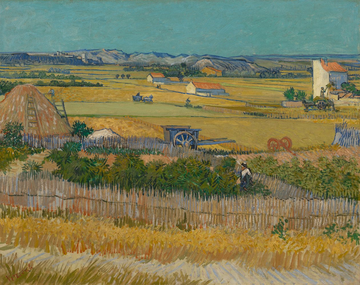Il raccolto da Vincent van Gogh