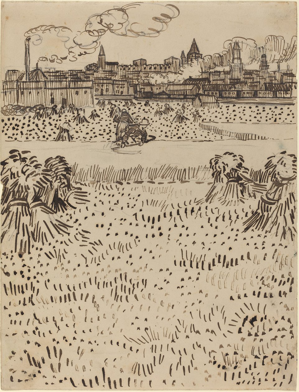Il raccolto da Vincent van Gogh