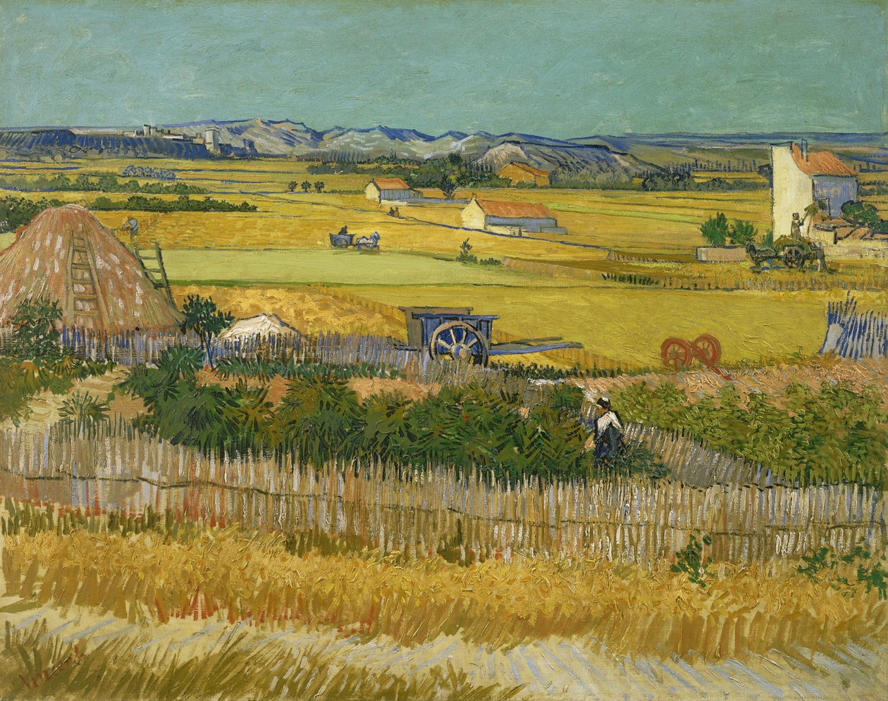 Il raccolto, 1888 da Vincent van Gogh