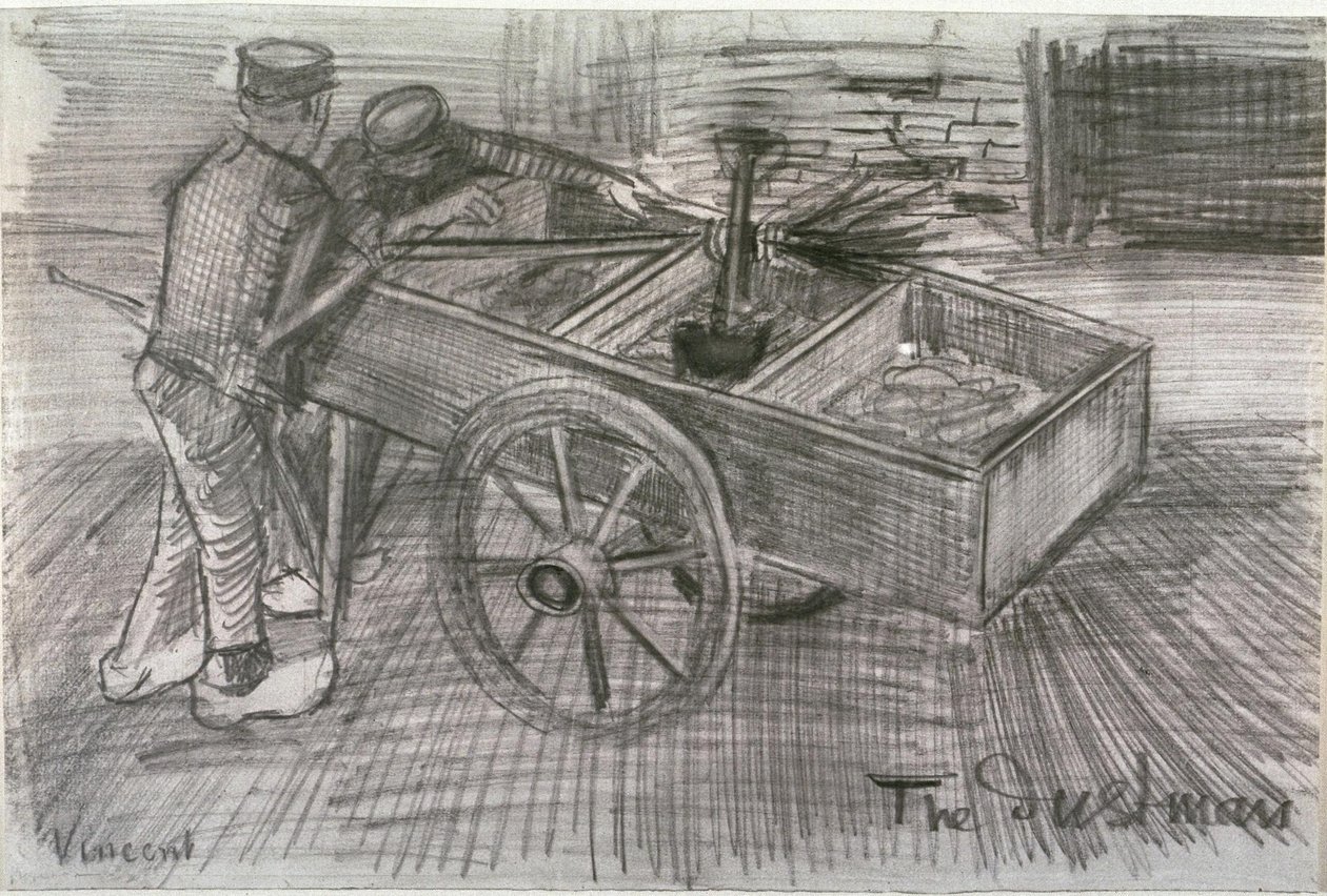 Lo spazzino da Vincent van Gogh