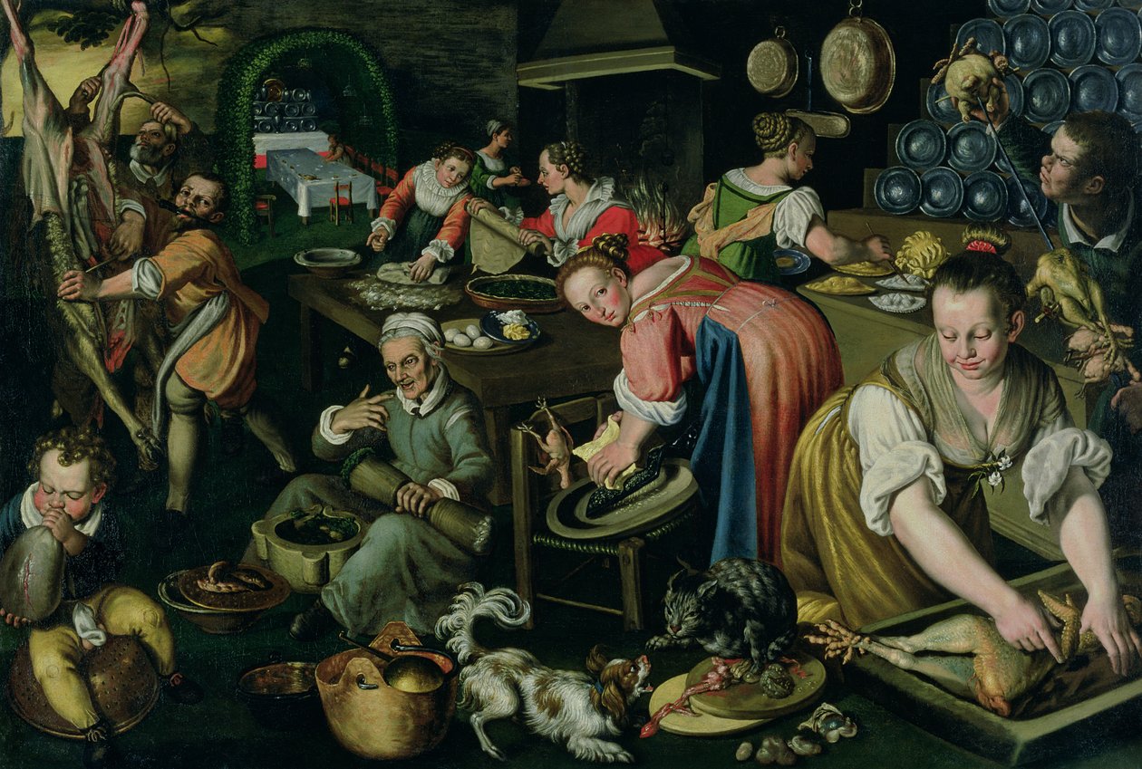 Una cucina da Vincenzo Campi