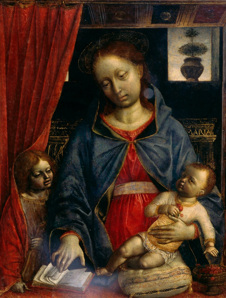 Madonna col Bambino e un angelo da Vincenzo Foppa