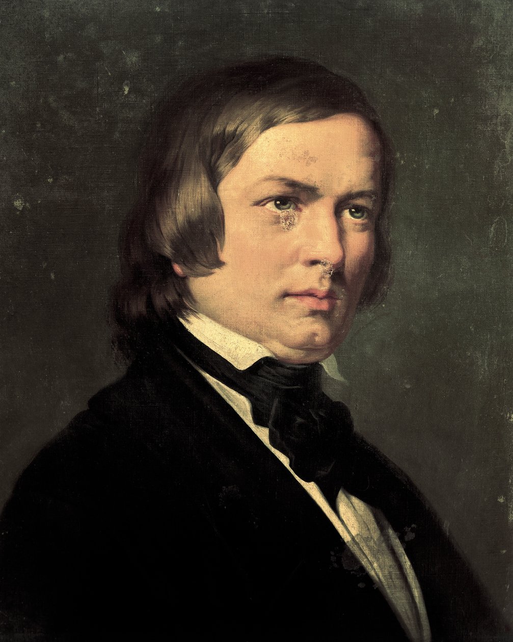 Ritratto di Robert Schumann da Vincenzo Busciolano
