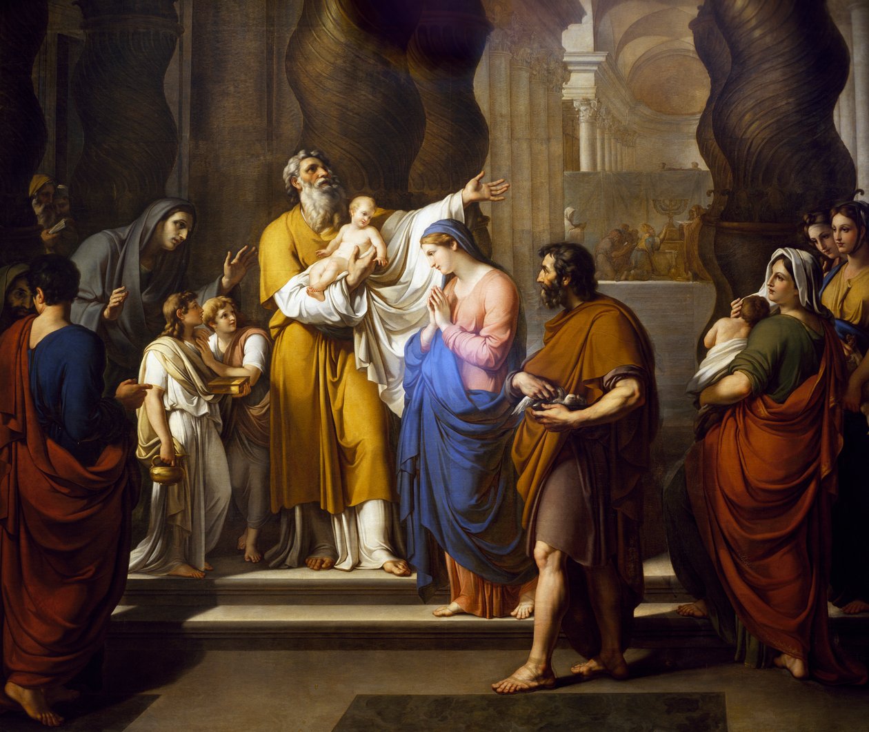 Presentazione al Tempio da Vincenzo Camuccini