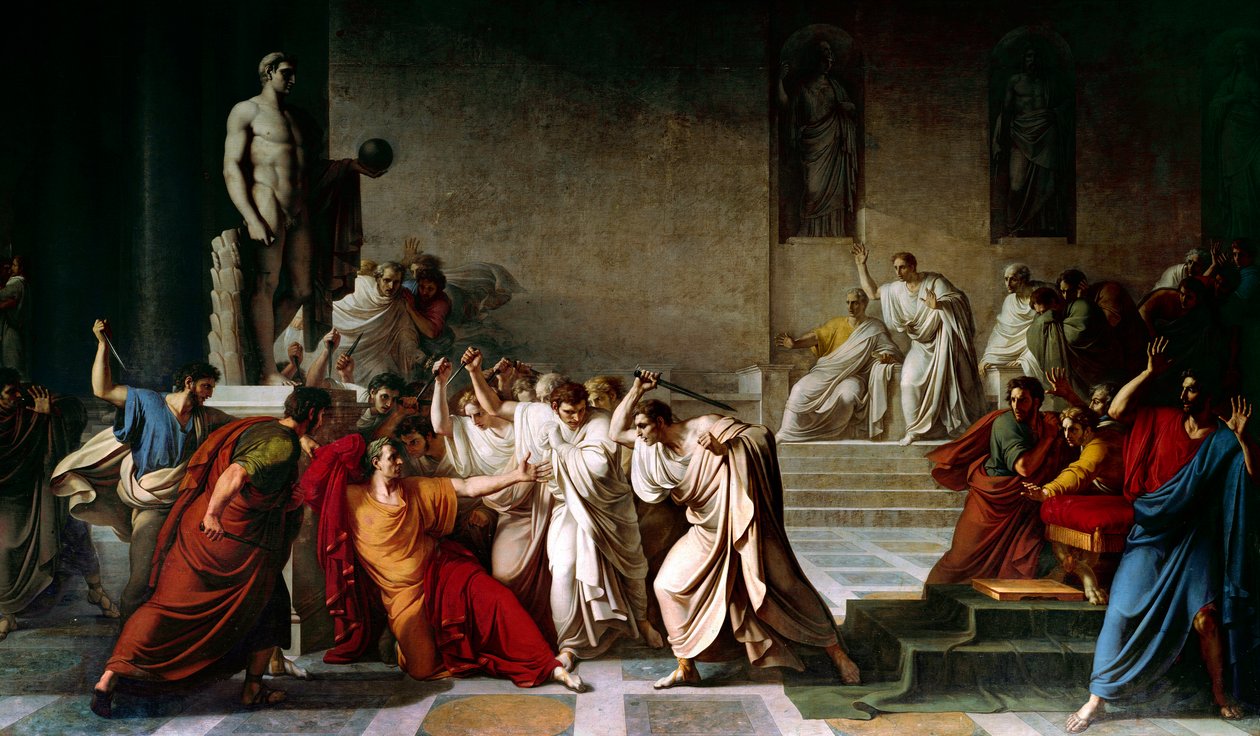 La Morte di Giulio Cesare da Vincenzo Camuccini