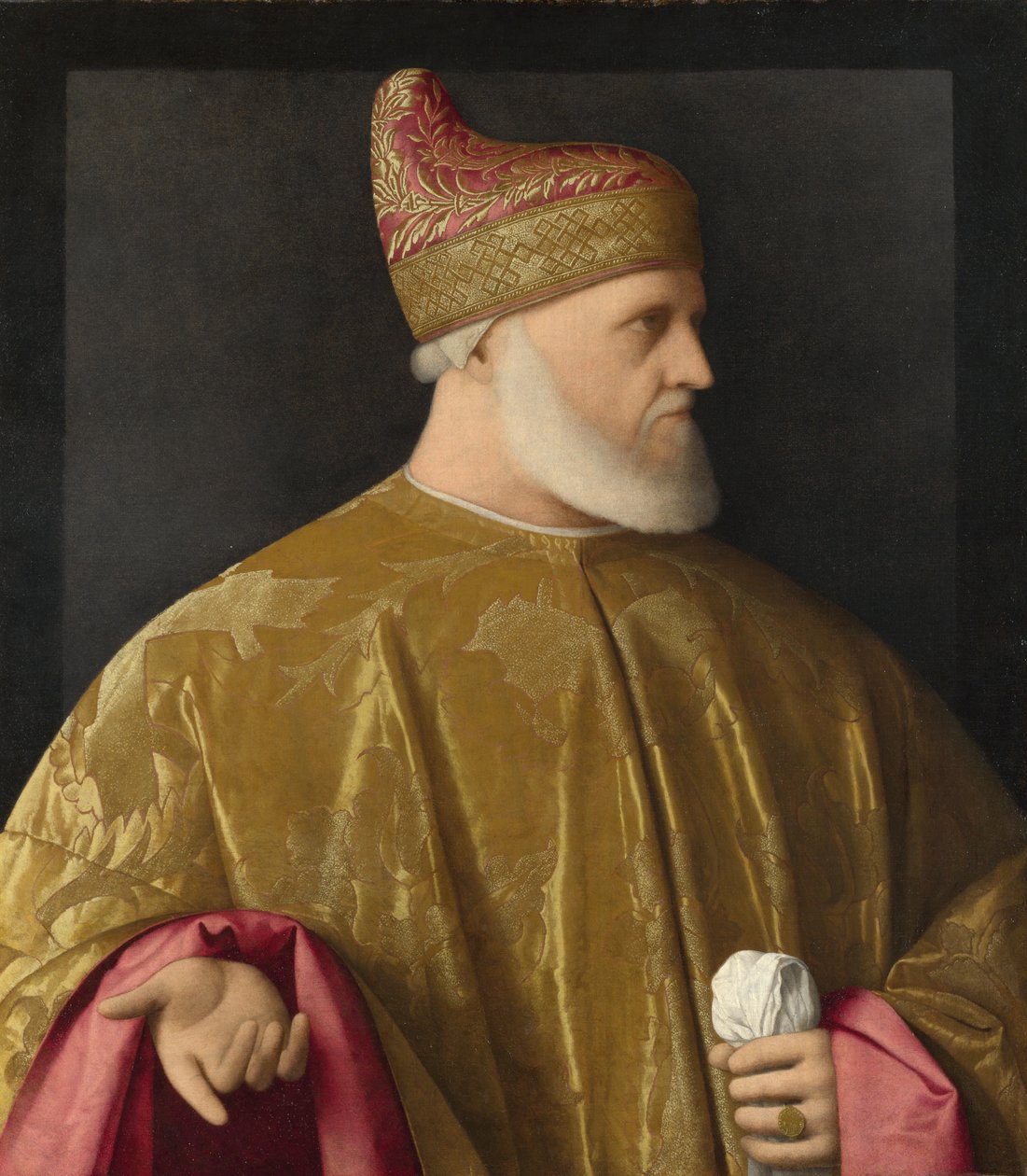Ritratto del Doge, Andrea Gritti da Vincenzo Catena