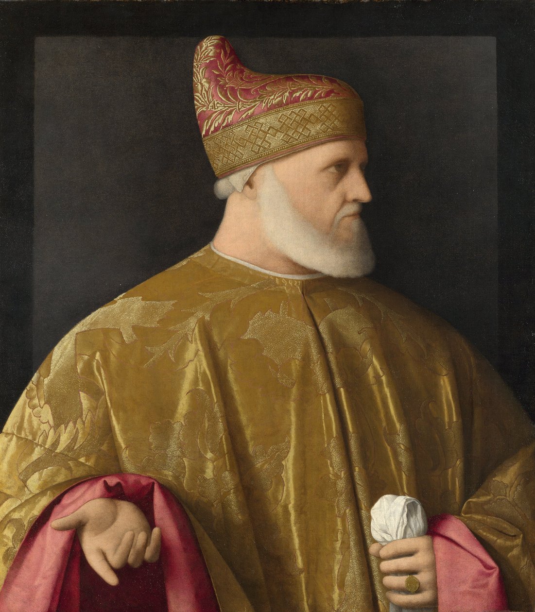 Ritratto del Doge, Andrea Gritti da Vincenzo Catena