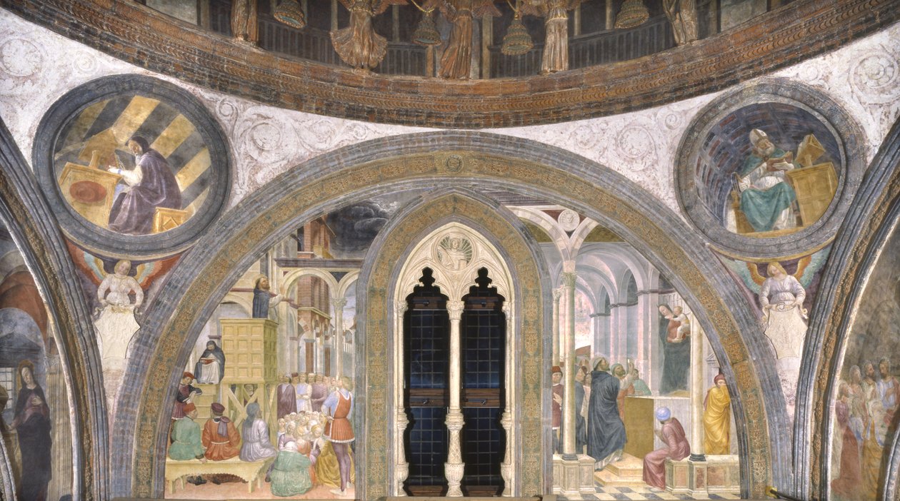 Il miracolo di San Pietro Martire da Vincenzo Foppa
