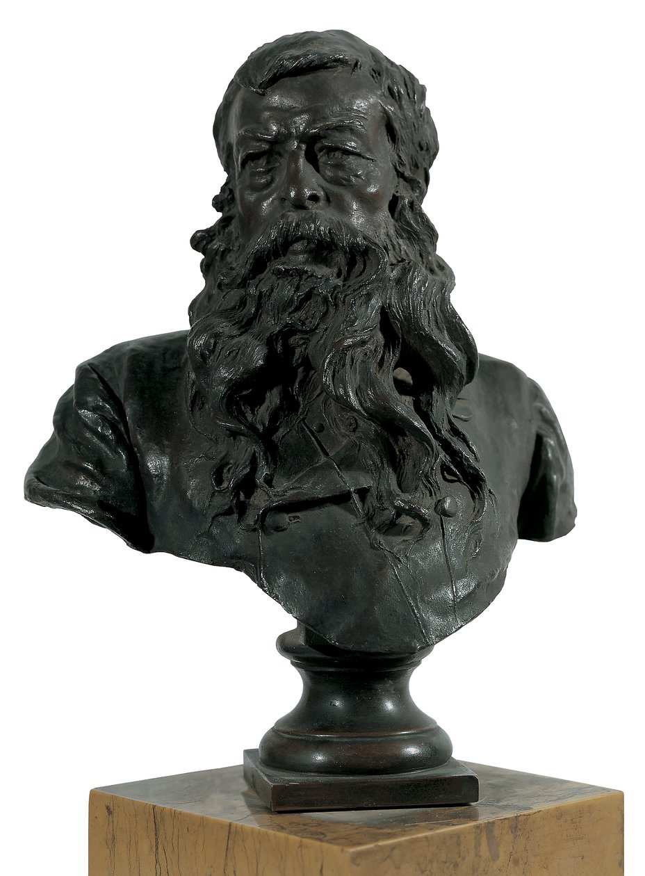 Busto del pittore Meissonier da Vincenzo Gemito