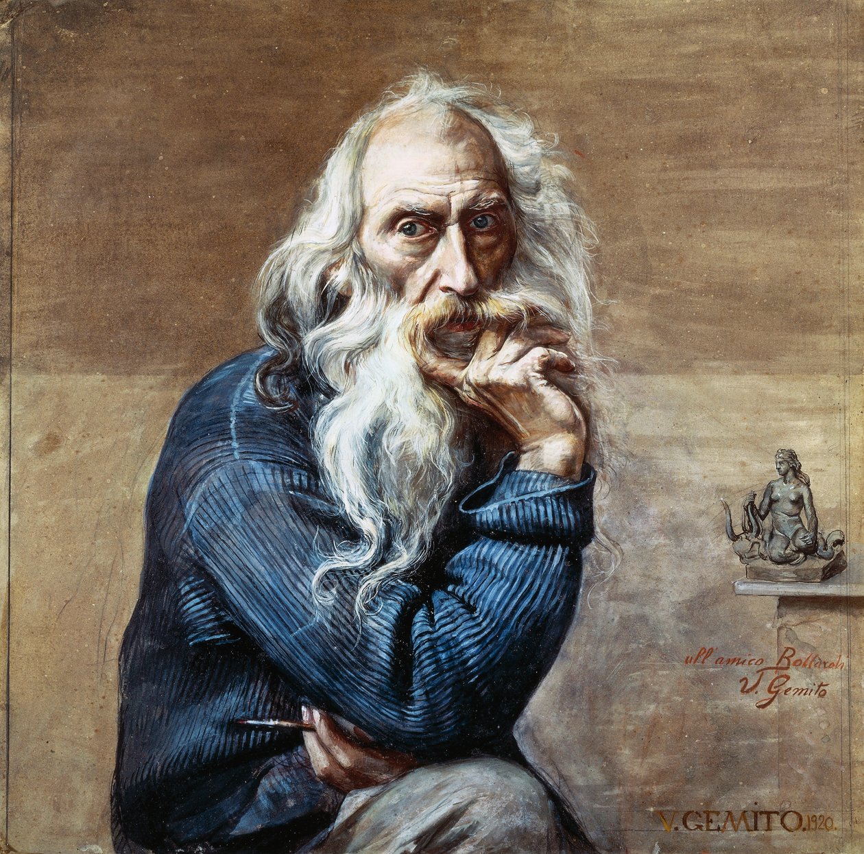 Autoritratto da Vincenzo Gemito