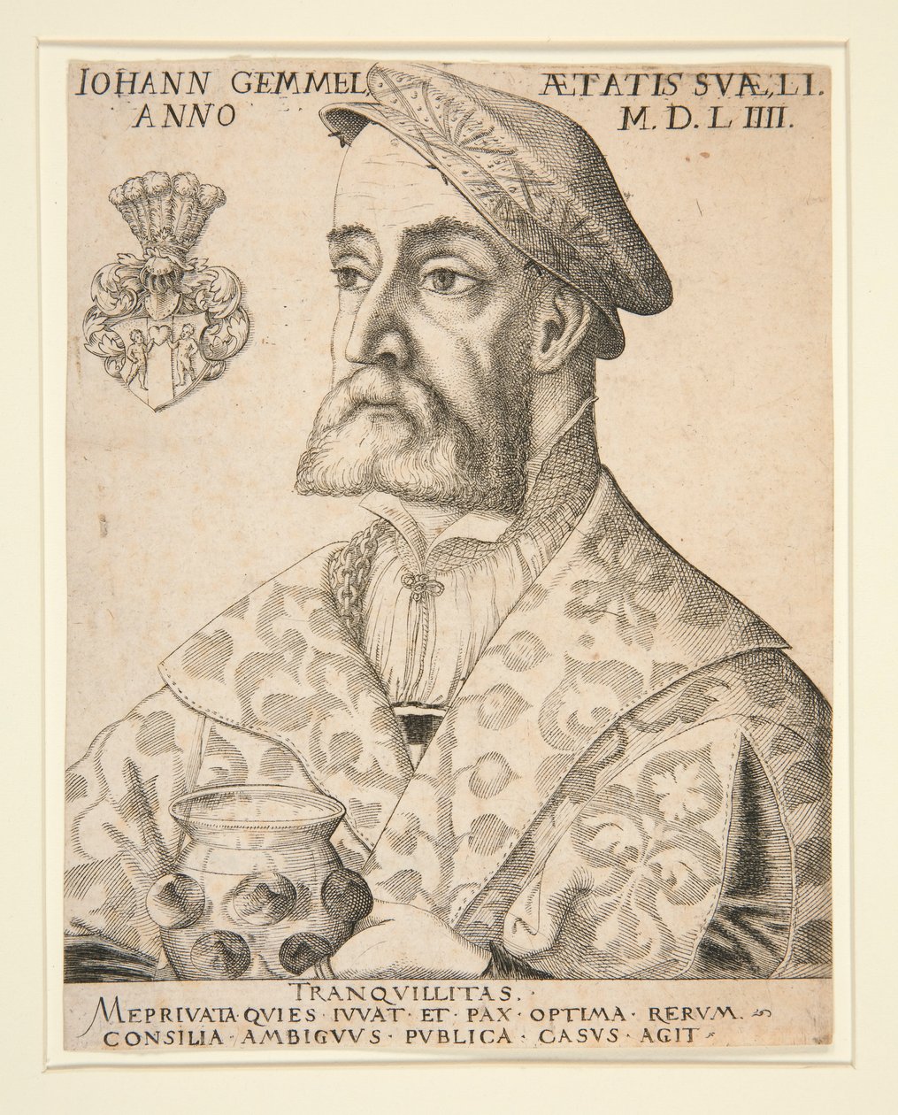 Ritratto di Joannes Gemmel da Virgil Solis