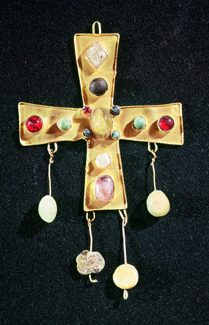 Croce, dal Tesoro di Torredonjimeno da Visigothic