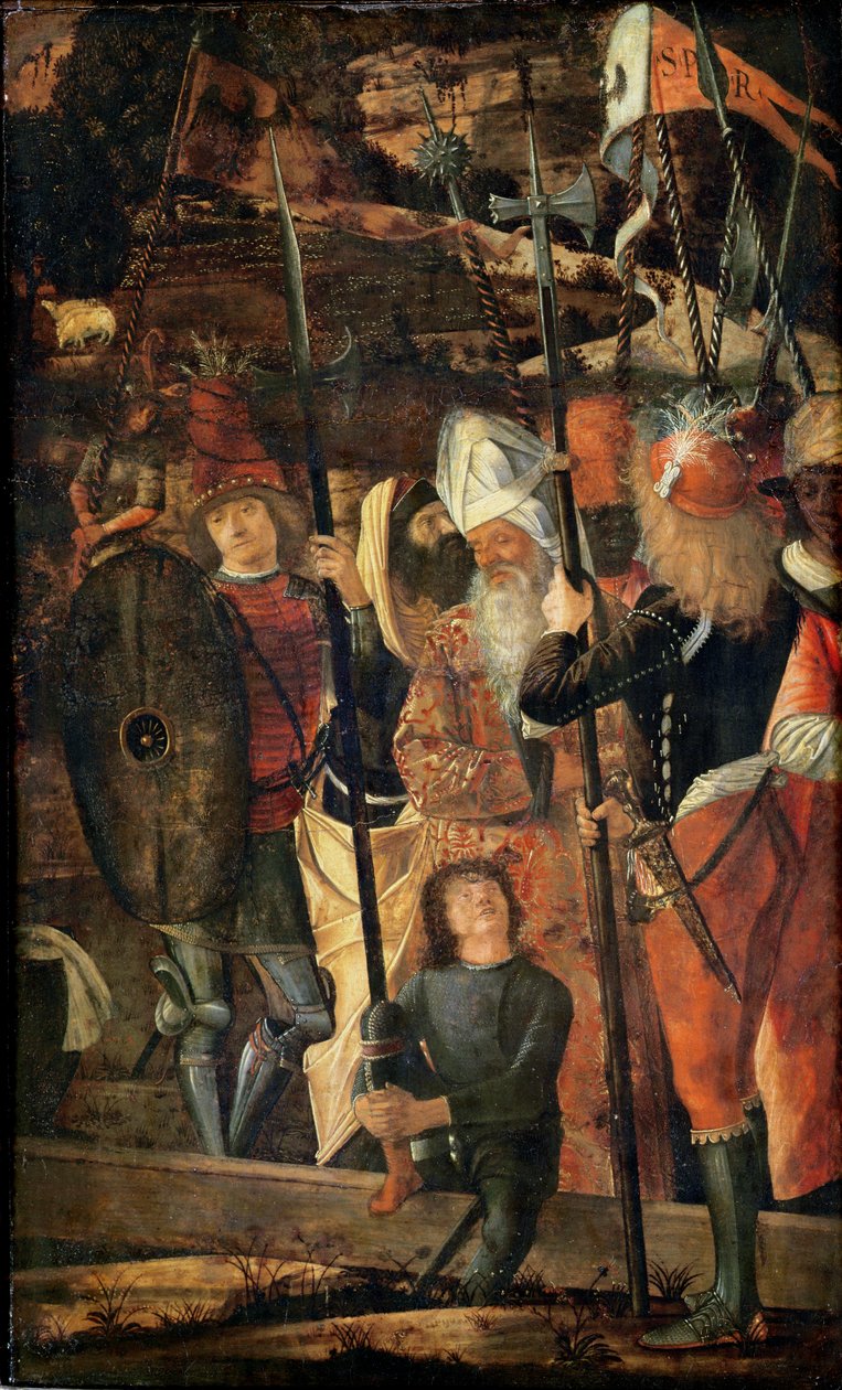 Gruppo di orientali, ebrei e soldati, 1493-95 da Vittore Carpaccio