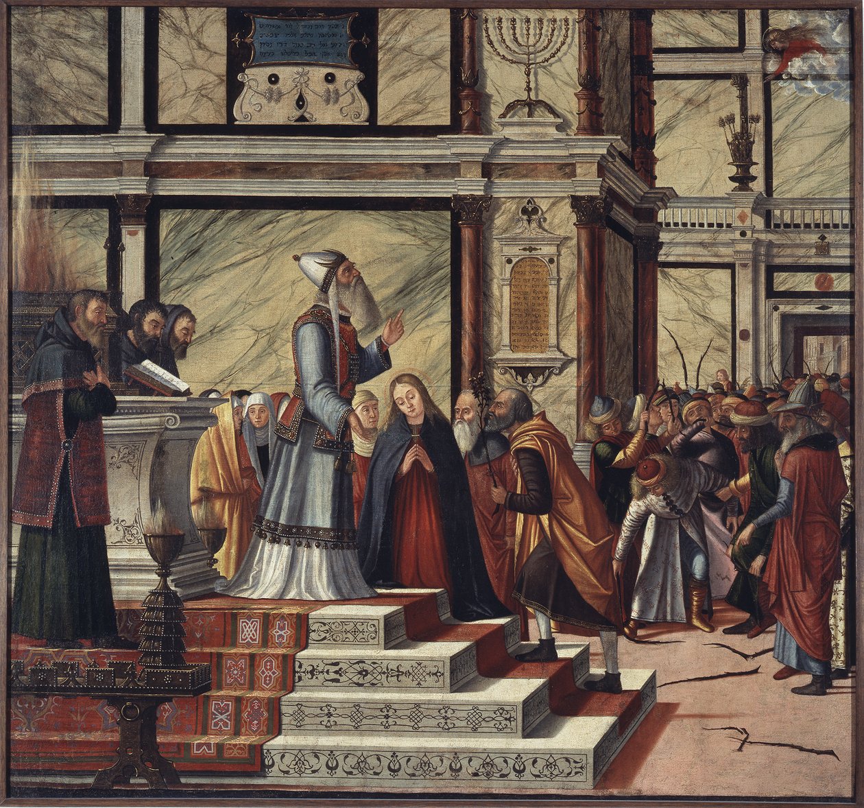 Matrimonio della Vergine da Vittore Carpaccio