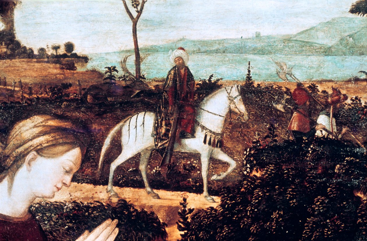 Santa Famiglia (dettaglio) da Vittore Carpaccio