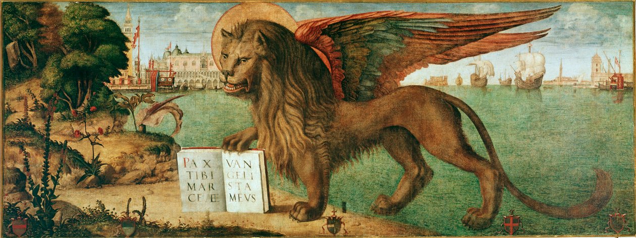 Il leone di San Marco da Vittore Carpaccio
