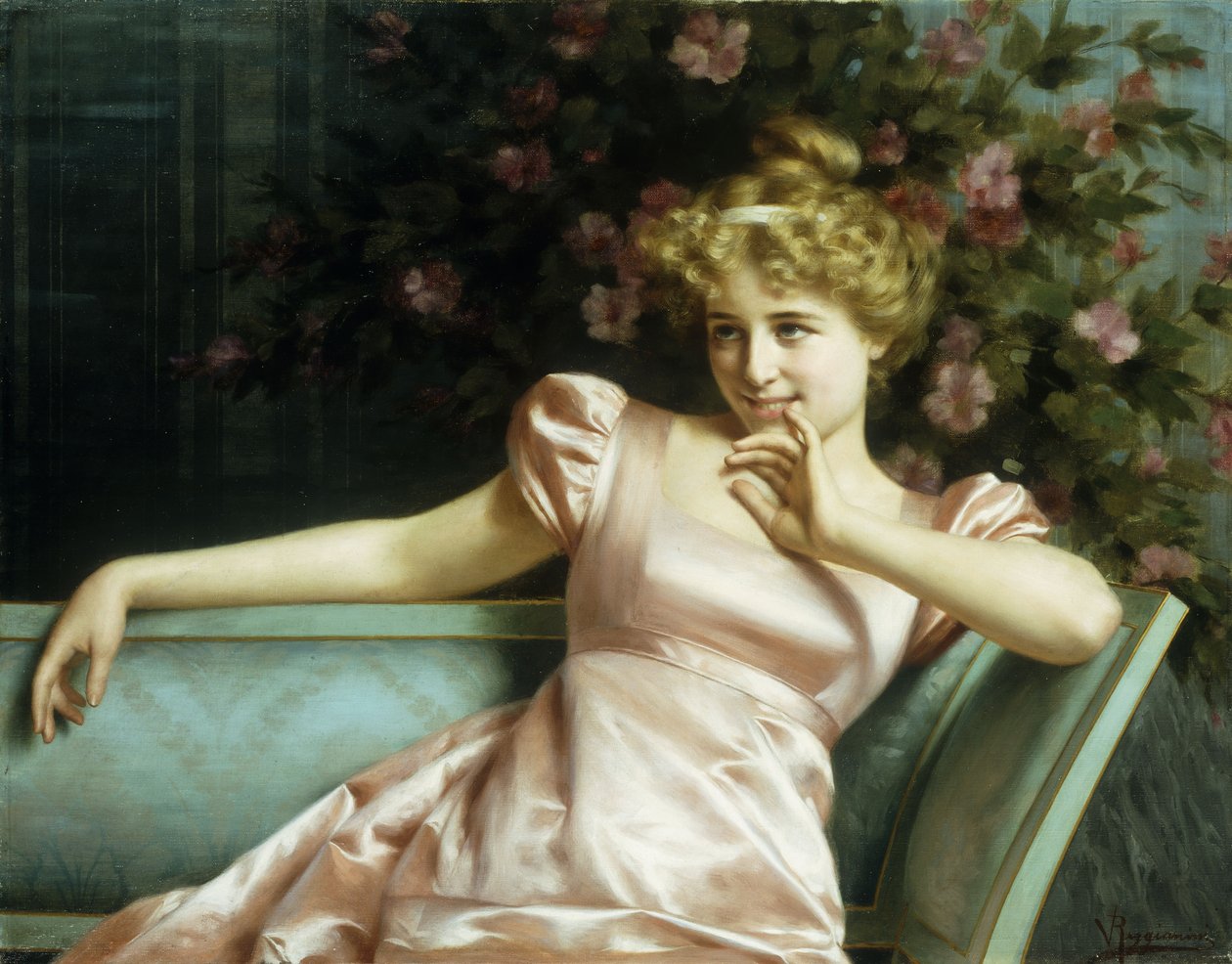 Una giovane bellezza da Vittorio Reggianini