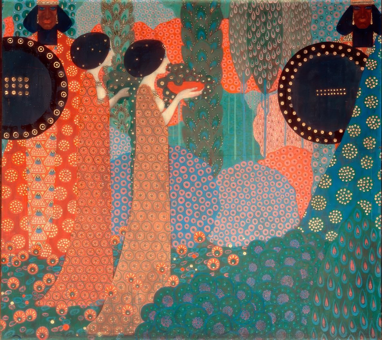 Le principesse e i guerrieri da Vittorio Zecchin