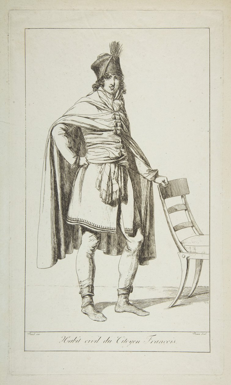 Abito civile del cittadino francese da Vivant Denon