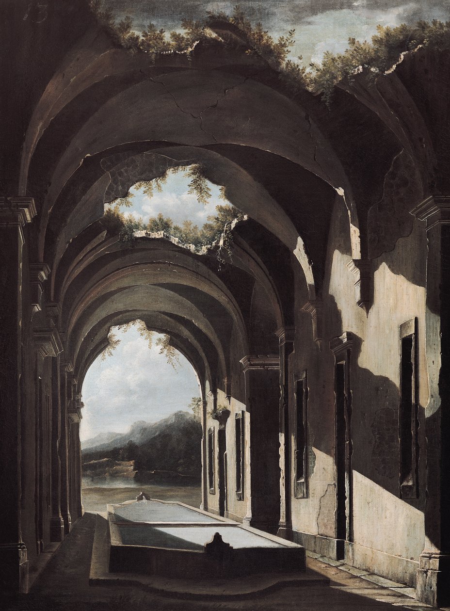Rovine in un Paesaggio, c.1646-47 da Viviano Codazzi