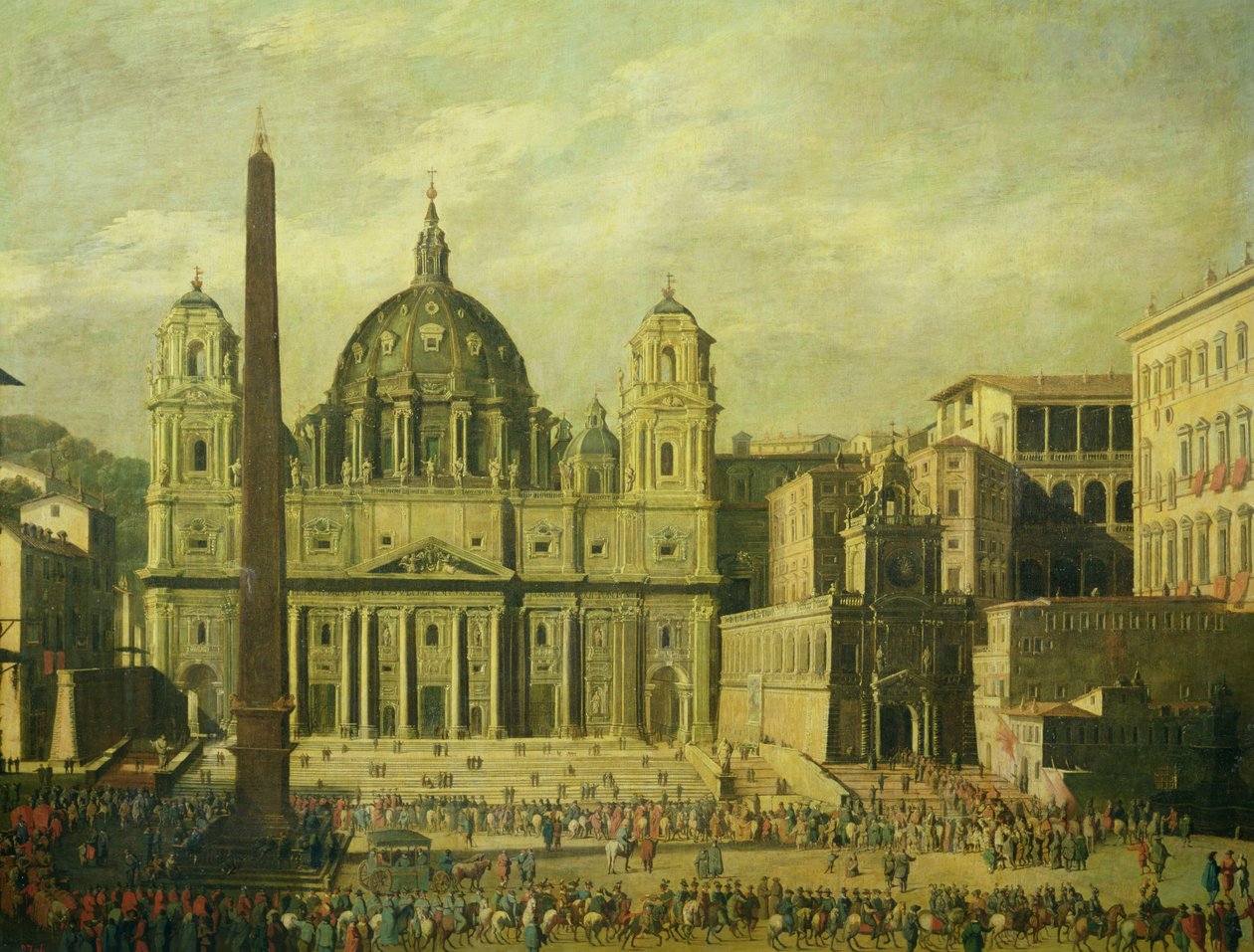 San Pietro, Roma, 1630 da Viviano Codazzi